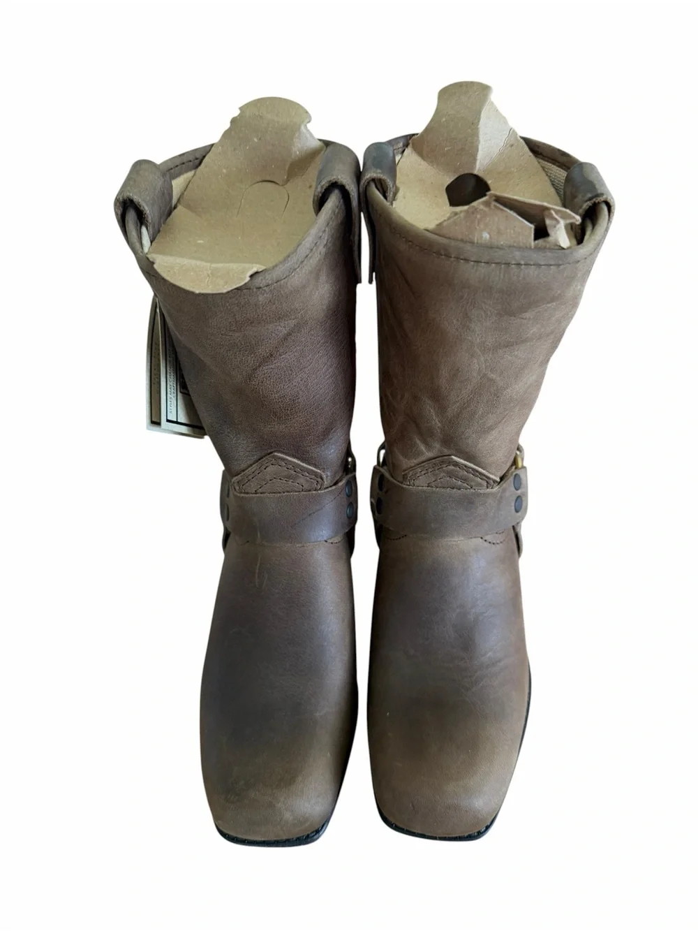 Frye NEW Youth Vintage Small Frye Pull On Harness Boots Size 12.5 #267056